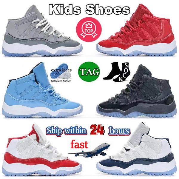 

cherry 11s jumpman 11 children kids shoes 11 space jam legend blue win like boys basketball jumpman shoe sneaker designer trainers baby yout