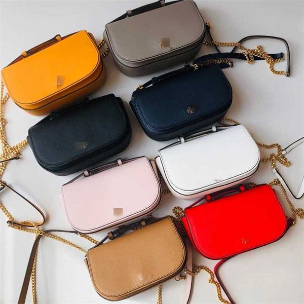 

12% off bag 2024 new launch designer handbag early launch tb women's new simple and exquisite flap cowhide oblique straddle saddle sing