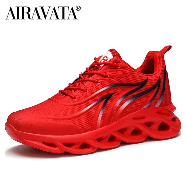 

dress shoes mens flame printed sneakers flying weave sports comfortable running outdoor men athletic 230826, Black