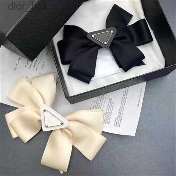 

designer cute sweet barrettes womens girls hairpin classic letter hair clips luxury hairclips fashion bow hairpin, Golden;silver