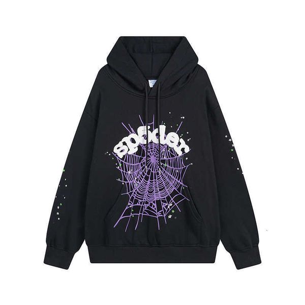 

mens man designer pullover young thug luxury womens pink jacket sweatshirt spider hoodies bape0nco gyxd, Black