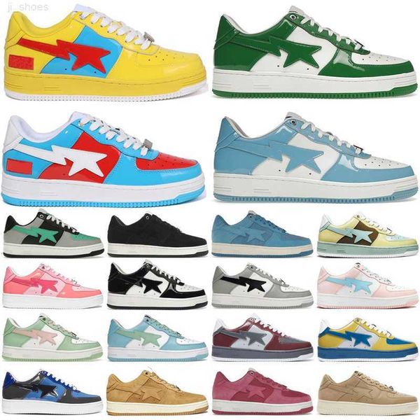 

sk8 sta low men women casual shoes mens womens black triple white patent shoe lows trainers sports sneakers luxury plate-formeoutdoors