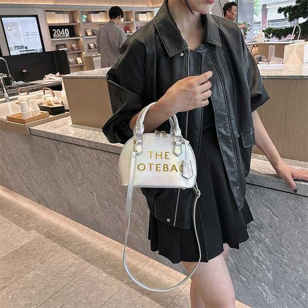 

12% off bag 2024 new launch designer handbag early launch summer new pearl letter handheld shell bags one shoulder crossbody trend