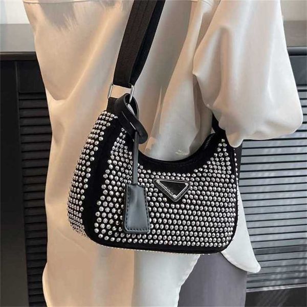 

18% off bag 2024 new launch designer handbag hand summer niche design bright diamond broadband for women new high-end single shoulder undera