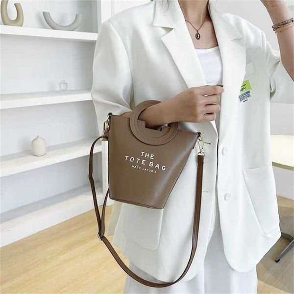 

20% off bag 2024 new launch designer handbag bucket new letter simple texture one crossbody