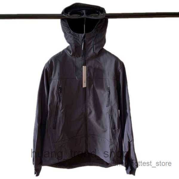 

men's hoodies sweatshirts cp hooded jackets loose windproof storm cardigan overcoat fashion company hoodie zip fleece lined coat men 23, Black