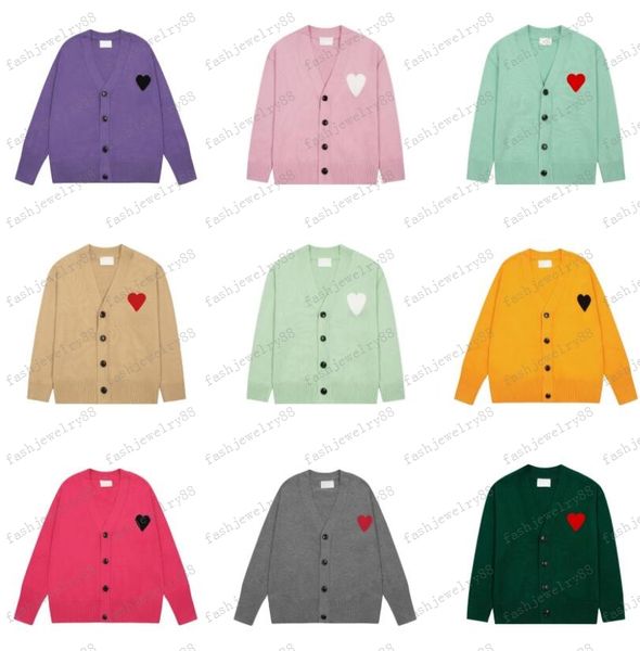 

round neck cardigan sweater paris designer men's sweater designer jacquard round neck sweater fashion brand street clothing, White;black