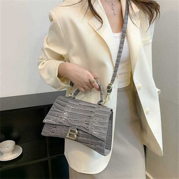 

26% off bag 2024 new launch designer handbag trend western crocodile pattern handheld small square one crossbody women's