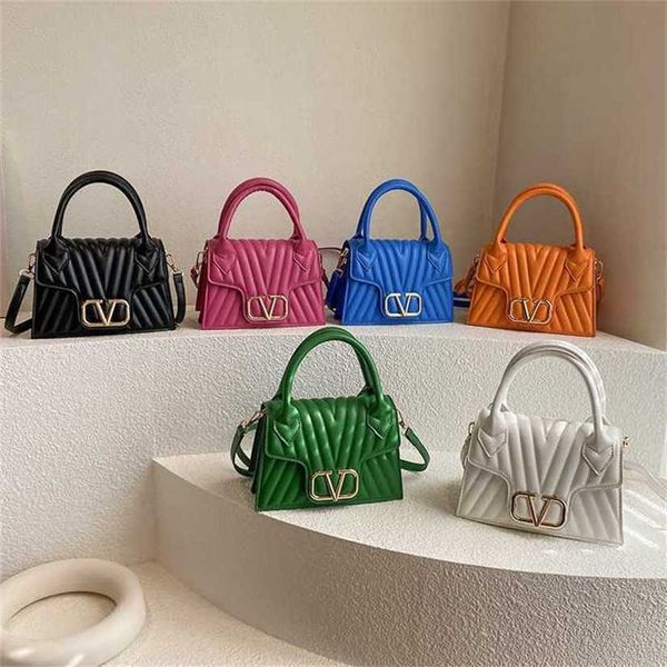 

12% off bag 2024 new launch designer handbag new shoulder for women's handheld embroidered thread small square factory goods tidy with