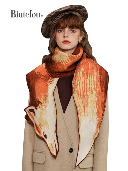 

scarves arrival winter women red knitted scarf 230826, Blue;gray