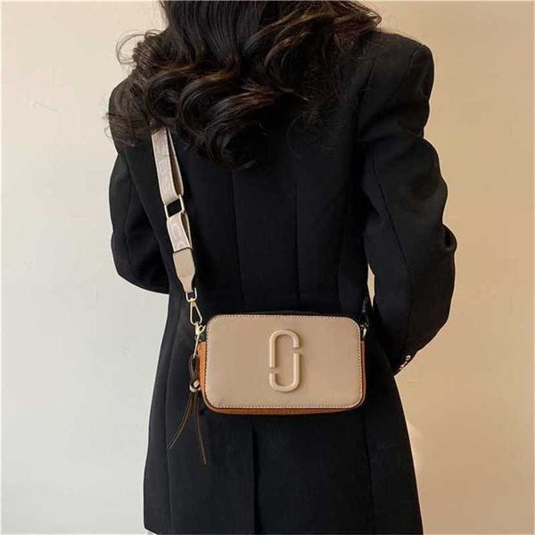 

26% off bag 2024 new launch designer handbag design camera contrast color small square versatile wide strap single for women