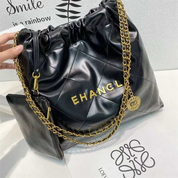 

luxury handbag shop 85% off 22 small gare bucket rhombus chain women's large capacity one-shoulder tote shopping bag