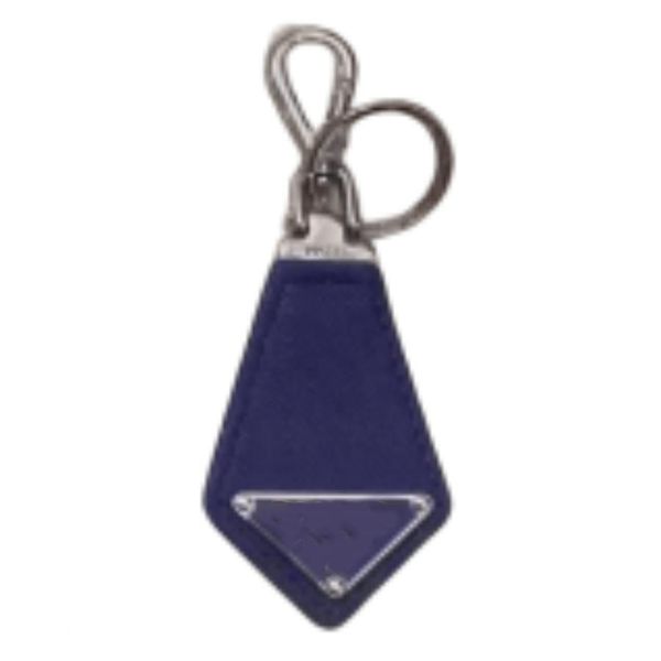 

keychain bag charm key ring designer keychains necktie contour triangular leather luxury keyrings car accessories bags pendant designer key, Silver