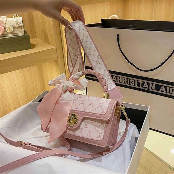 

handbag high sense niche women's embossed wide strap style versatile messenger single handbagmhjp 65% off store sales