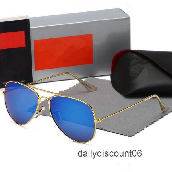 

men classic brand retro women sunglasses luxury designer eyewear metal frame designers sun glasses woman rays with original box a3025-2, White;black