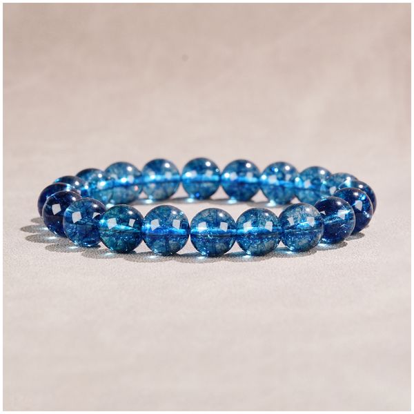 

sapphire quartz jade elastic beaded bracelets gemstone bracelets fashion bracelets classic diamond love bracelets couple bracelets colorful, Black