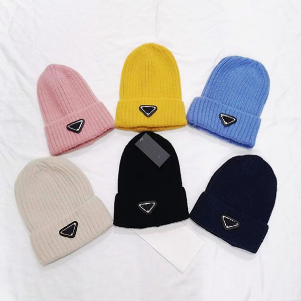 

designer invered triangle beanie kniwear ha temperamen versaile beanie plain knied ha warm leer design ha chrismas gif, Blue;gray