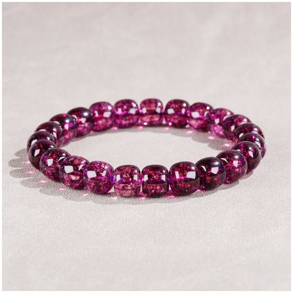 

grape amethyst jade elastic beaded bracelets fashion bracelets couple bracelets women jewelry designer bracelets love jewelry, Black
