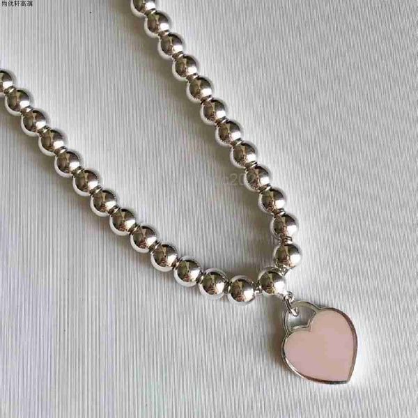 

designer bracelet jewelry sterling silver t heart enamel blue heart red heart love buddha beads round beads fashion tiffaniess xwzn, Black