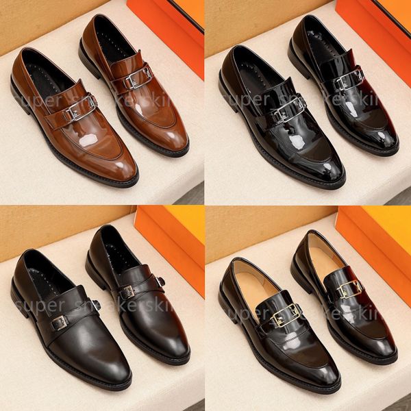 

designer men dress shoes loafers genuine calf leather italian luxurious handmade slip male wedding shoes size 38-46 with box, Black