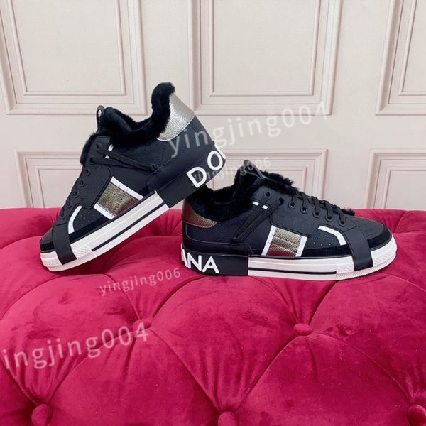 

2023 new luxury designer men women open sneakers casual shoes platform vintage white pink beige sports breathable skate trainers mens shoe 3, Black