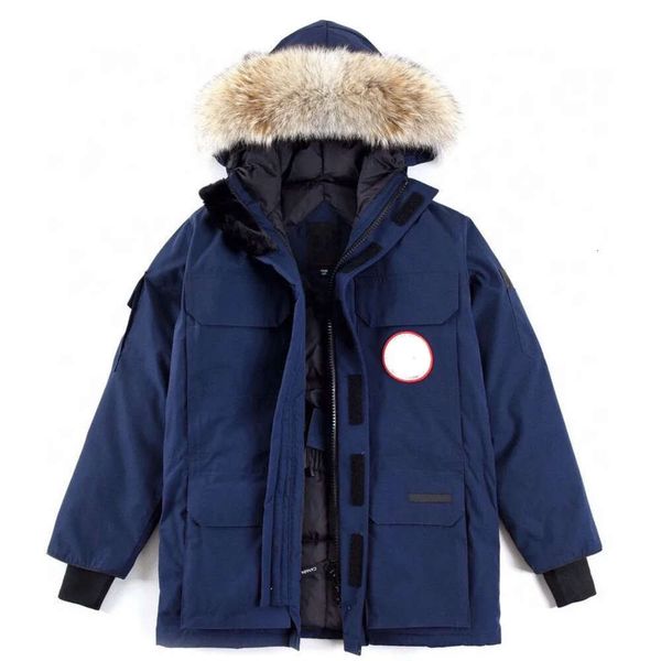 

canada mens jacket women down hooded warm parka men canadian jackets letter print clothing outwear outdoor sports thick coat245, Black