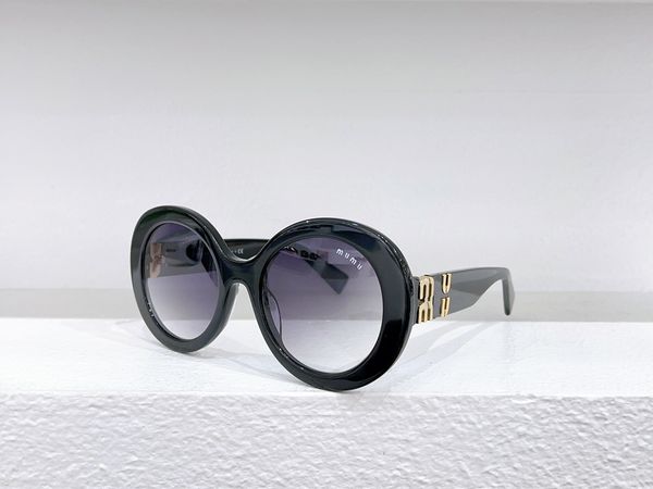 

23 year counter synchronization mi u sunglasses high-quality full circle logo hollowed out light luxury sunglasses box high-end sunglasses, White;black