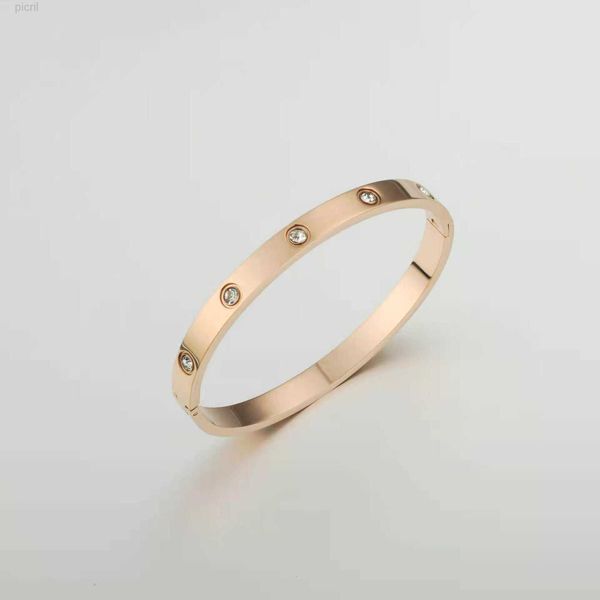 

original products fashion card bracelet five generation rose gold plated love gift set, Black
