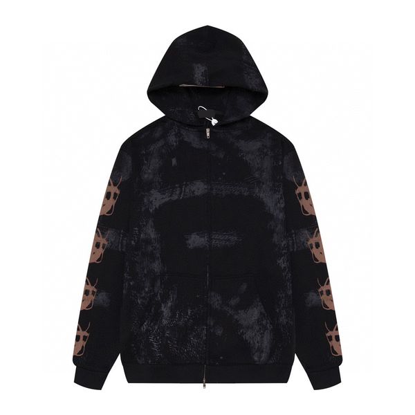 

men's plus size hoodies & sweatshirts in autumn / winter 2022acquard knitting machine e custom jnlarged detail crew neck cotton w2dd, Black;brown