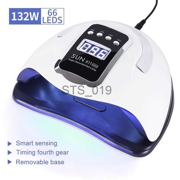 

nail dryers nail dryer sunx11 max 132/114/90/72/36w uv led lamp for drying all gel polish timer auto sensor manicure pedicure tools ice lamp