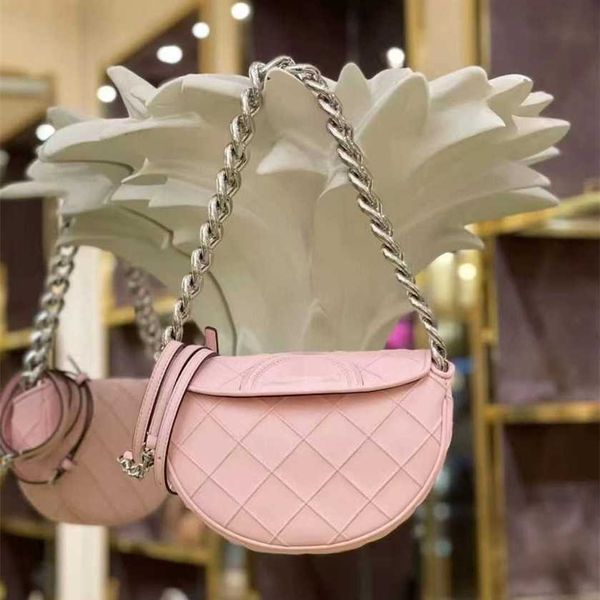 

26% off bag 2024 new launch designer handbag early launch fleming sheepskin lingge half moon single crossbody chain portable underarm