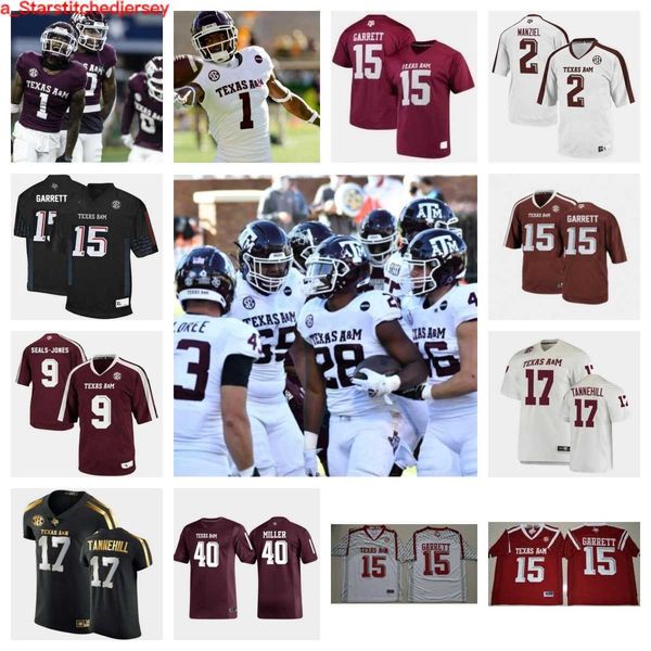 

2023 texas a m aggies football 2 rueben owens 8 tony grimes 2 jacoby mathews 6 enai white 16 sam mccall 71 chase bisontis 75 kam dewberry 3, Black