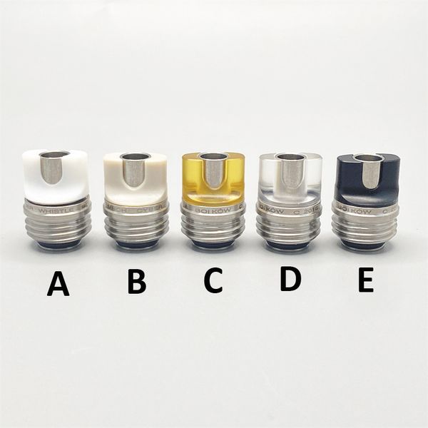 

1pcs billet bb box tank stainless steel / peek / pei / pc drip tip straw joint