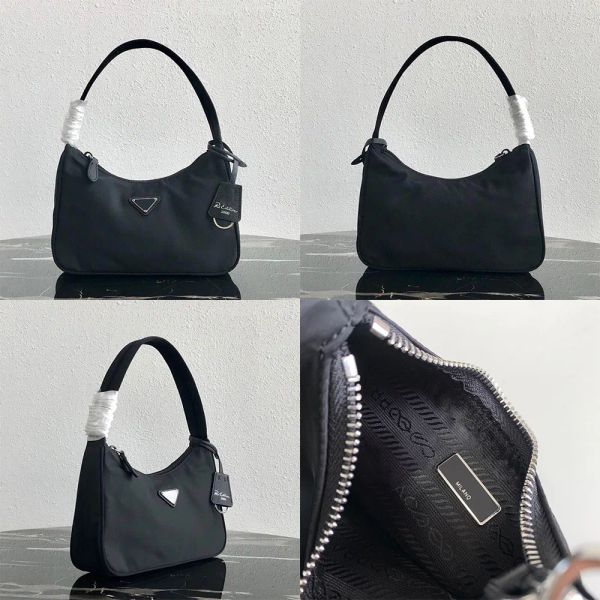 

2023 r bag tote bag luxury handbag shoulder bags totes prado 5 pieces bag crossbody hobo purses women's fashion wallet large capacity w