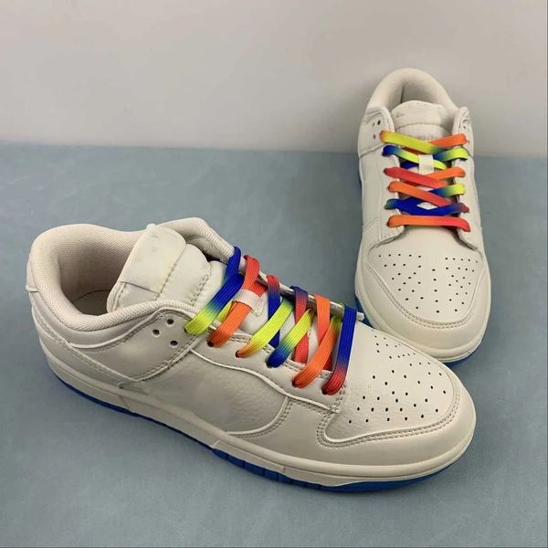 

beige rainbow designer basketball shoes sb dnks low casual skates company outdoor trainers sports sneakers fast delivery with original box