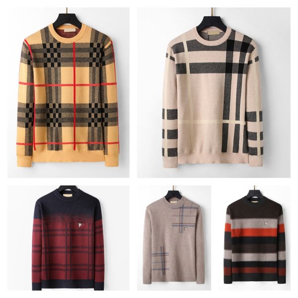 

designer sweater man for woman knit crow neck womens fashion letter black long sleeve clothes pullover oversized -3xl, White;black