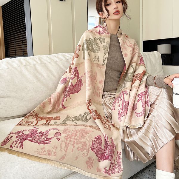 

new outside with a high sense of fashion foreign style high-end office scarves sunglassesp, Blue;gray