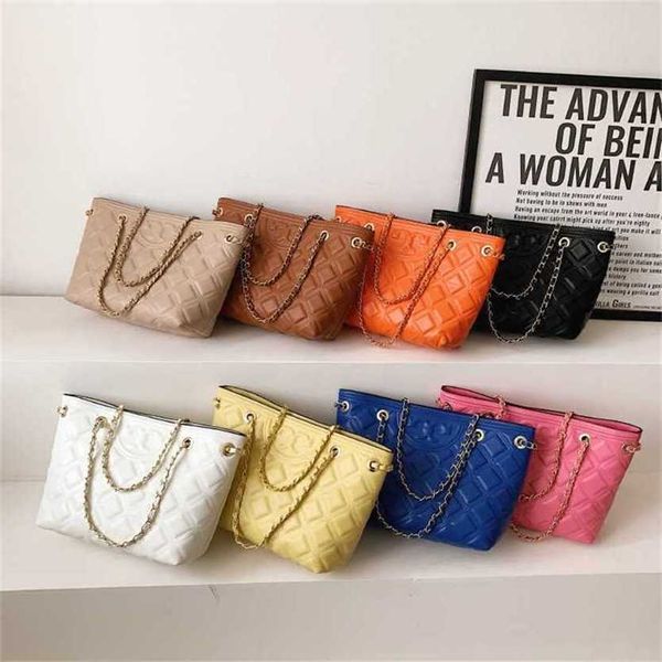

22% off bag 2024 new launch designer handbag s women's spring/summer lingge embossed bucket single oblique cross tide