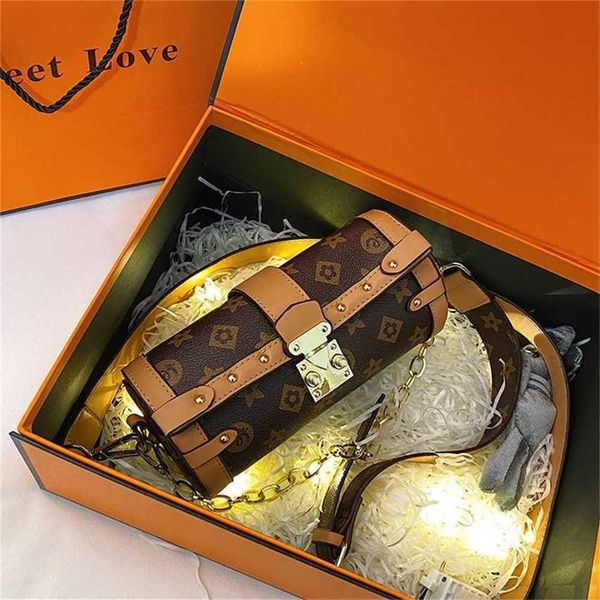 

luxury handbag babylon bag women's new old flower cylindrical fashion versatile one shoulder crossbody 65% off store sales