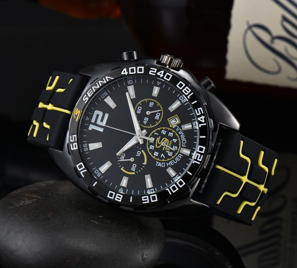 

new fashion watch mens automatic quartz movement waterproof wristwatch hour hand display metal strap silicone tape simple luxury popular wat, Slivery;brown