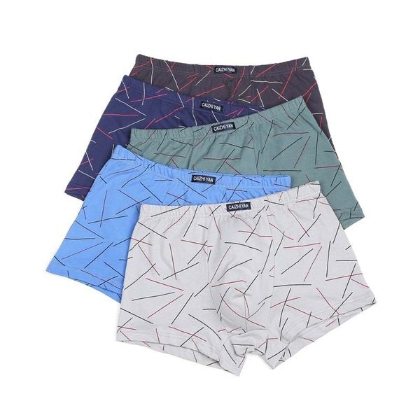 

underpants 5pcslot cotton fiber men's boxer pantie underpant xxxxxl soft luxury breathable belt shorts elastic mens underware l5xl 2308, Black;white