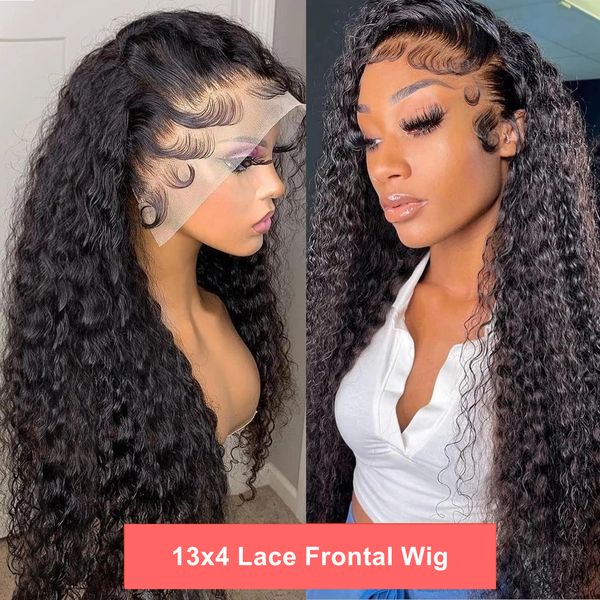

4x4 5x5 Lace Closure Water Wave Wig 13x6 Deep Wave Lace Frontal Wigs for Women 13x4 Curly Human Hair Wig 360 Hd Full Lace Wig, #3