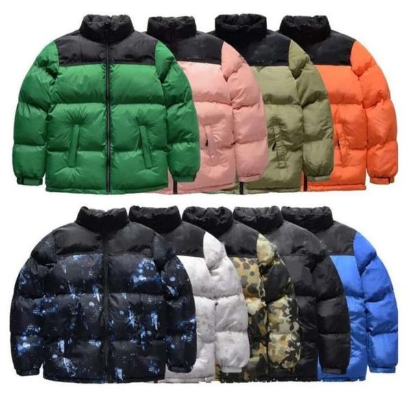 

winter mens down jacket puffer outwear coats down parkas thich womens zipper jackets womens outerwear causal hip hop streetwear244779, Black