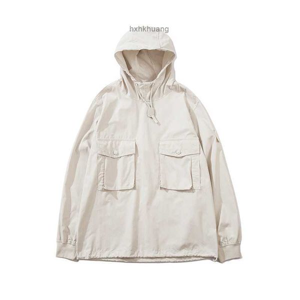 

toney brand jackets ghost collection pocket pullover hoodie jacket stone embroidered shoulder badge island size m-2xl, Black;brown