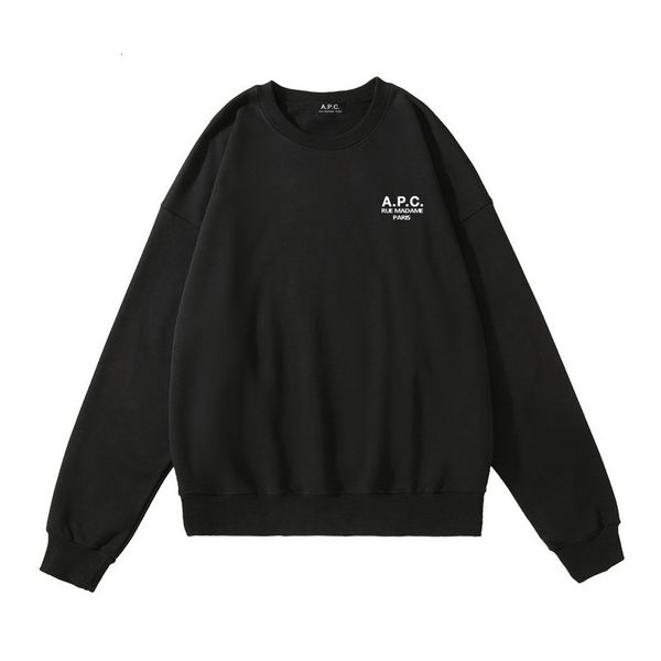 

men s hoodies sweatshirts autumn korean version o neck cotton casual hoodie brand men women long sleeve tracksuit clothing 230828, Black