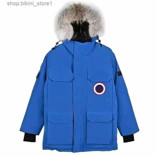 

designer mens canadian goose puffer down womens jacket parkas winter thick warm coats windproof embroidery letters streetwear causal outerwe, Black