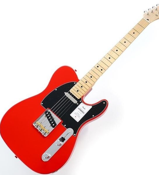 

5660100316 6-string solid electric guitar - red
