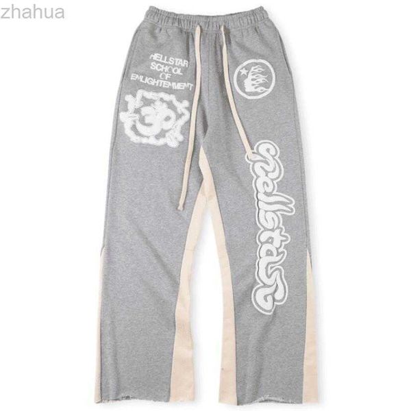 

print men woman striped sweatpants pants joggers, Black