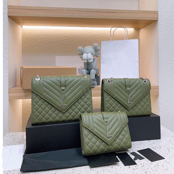 

fashion designer luxury women shoulder bags crossbodybag chain underarmbag uality solid color evening crossbody purse shopping tote