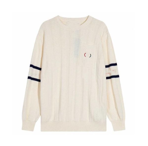 

men sweater for designer sweaters letter embroidery knit clothing long sleeve sweatshirts, White;black